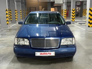 1992 Mercedes-Benz S-Класс 600 Long III (W140), синий, 4200000 рублей, вид 2