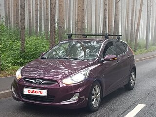 2012 Hyundai Solaris I, фиолетовый, 599000 рублей, вид 1