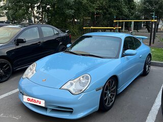 1998 Porsche 911 Carrera V (996), голубой, 2600000 рублей, вид 3