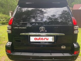 2006 Toyota Land Cruiser Prado 120 Series, чёрный, 1900000 рублей, вид 3