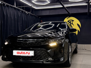 2017 Toyota Camry US Market VII (XV50) Рестайлинг, чёрный, 2950000 рублей, вид 5