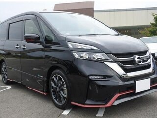 2019 Nissan Serena S-Hybrid V (C27), чёрный, 1509000 рублей, вид 3