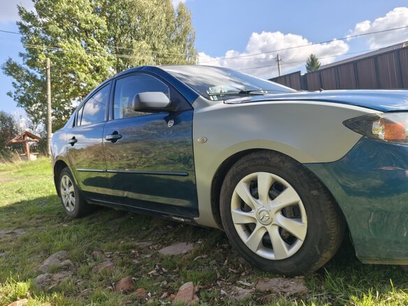 2007 Mazda 3 I (BK) Рестайлинг, синий, 260000 рублей - вид 5