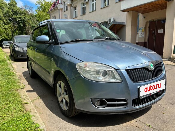 2009 Skoda Fabia II, серый - вид 2