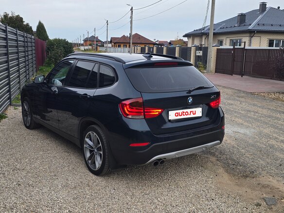 2013 BMW X1 20i I (E84) Рестайлинг, синий - вид 6