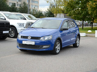 2010 Volkswagen Polo V, синий, 399000 рублей, вид 1