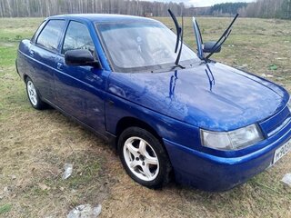2005 Lada (ВАЗ) 2110, синий, 175000 рублей, вид 3