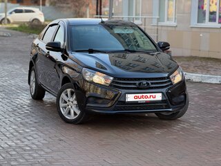 2021 Lada (ВАЗ) Vesta I, чёрный, 850000 рублей, вид 3