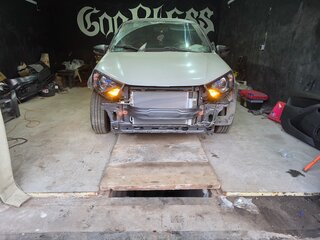 2016 Lada (ВАЗ) Granta I, синий, 385000 рублей, вид 2