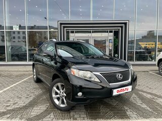 2010 Lexus RX 350 III, чёрный, 1570000 рублей, вид 3