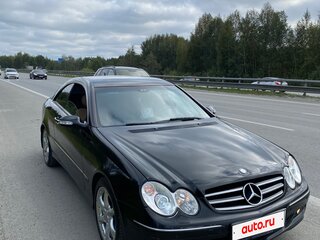 2007 Mercedes-Benz CLK-Класс 200 II (W209) Рестайлинг, чёрный, 850000 рублей, вид 1
