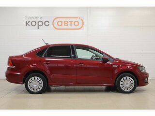 2018 Volkswagen Polo V Рестайлинг, красный, 1319000 рублей, вид 4
