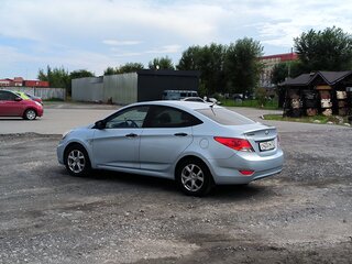 2012 Hyundai Solaris I, серый, 655000 рублей, вид 5