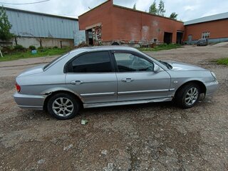 2004 Hyundai Sonata ТагАЗ IV (EF) Рестайлинг, серебристый, 165000 рублей, вид 3