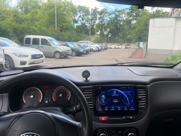 2011 Kia Rio II Рестайлинг, серебристый, 430000 рублей - вид 9