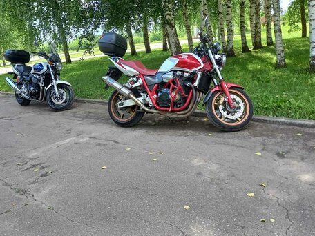 2006 Honda CB 1300, красный, 450000 рублей, вид 3