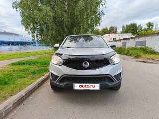 2013 SsangYong Actyon II Рестайлинг, серебристый, 990000 рублей, вид 2