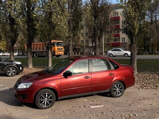 2016 Lada (ВАЗ) Granta I, красный, 440000 рублей, вид 3