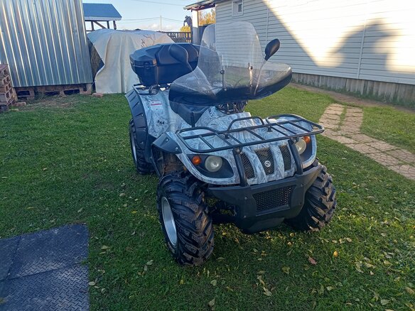 2014 Stels ATV-500, серый, 410000 рублей - вид 2