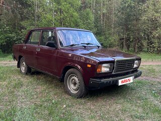 2007 Lada (ВАЗ) 2107, пурпурный, 120000 рублей, вид 1