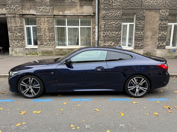 2020 BMW 4 серии 430i G22, G23, G26, синий, 5800000 рублей - вид 7