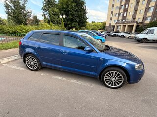 2008 Audi A3 Sportback II (8P) Рестайлинг 1, синий, 630000 рублей, вид 2