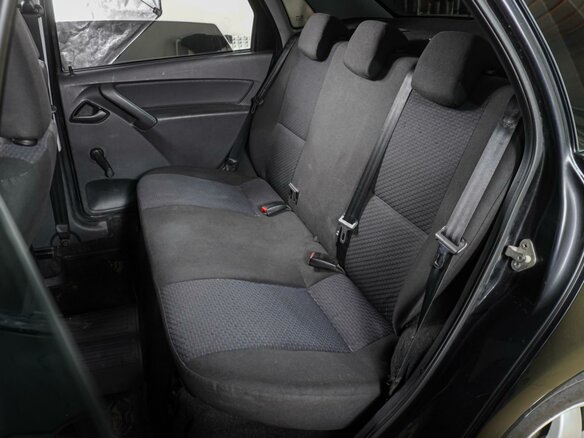 2014 Lada (ВАЗ) Granta I, чёрный, 469000 рублей - вид 8