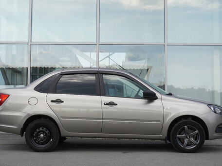 2021 Lada (ВАЗ) Granta I Рестайлинг, серый, 660000 рублей, вид 4