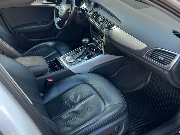 2014 Audi A6 IV (C7), белый, 1450000 рублей - вид 11