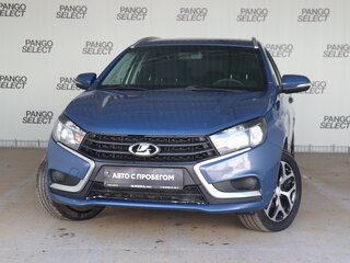 2019 Lada (ВАЗ) Vesta SW I, синий, 949000 рублей, вид 1