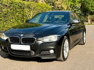 2017 BMW 3 серии 320i xDrive VI (F3x) Рестайлинг, чёрный, 2500000 рублей, вид 3