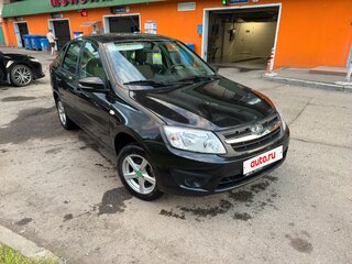 2018 Lada (ВАЗ) Granta I, чёрный, 690000 рублей, вид 2