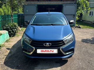 2019 Lada (ВАЗ) Vesta I, синий, 700000 рублей, вид 2