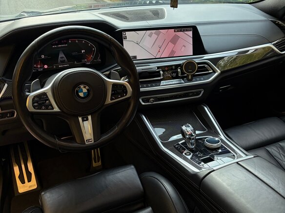 2020 BMW X6 M50d III (G06), серый, 7700000 рублей - вид 6