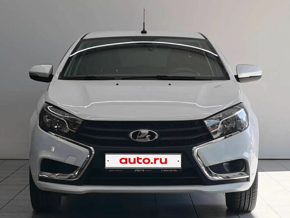 2016 Lada (ВАЗ) Vesta I, белый, 630000 рублей - вид 1