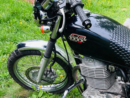2003 Honda CB 400SS, чёрный, 355000 рублей, вид 2