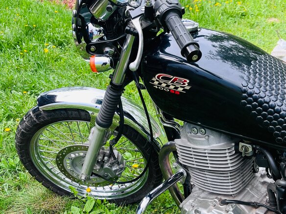 2003 Honda CB 400SS, чёрный, 355000 рублей - вид 1