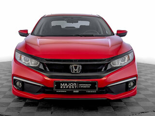 2021 Honda Civic X Рестайлинг, красный, 2030000 рублей, вид 2