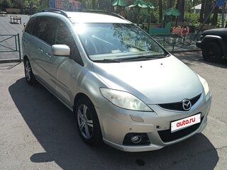 2008 Mazda 5 I (CR) Рестайлинг, серебристый, 820000 рублей, вид 4