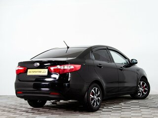 2012 Kia Rio 4-speed III, чёрный, 899000 рублей, вид 4