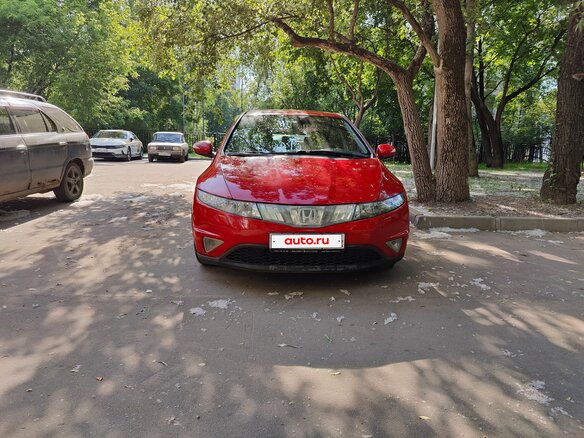 2008 Honda Civic VIII, красный, 528000 рублей - вид 3