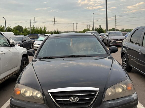 2004 Hyundai Elantra III (XD2) Рестайлинг, чёрный, 250000 рублей