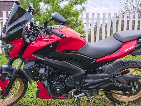 2018 Bajaj Dominar 400, красный, 370000 рублей - вид 2