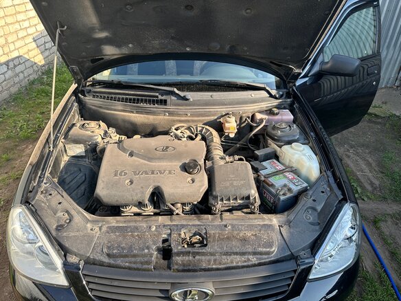 2010 Lada (ВАЗ) Priora I, чёрный - вид 14