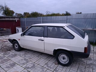 1997 Lada (ВАЗ) 2108 21086, белый, 120000 рублей, вид 2