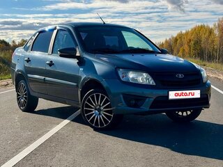 2013 Lada (ВАЗ) Granta I, серый, 290000 рублей, вид 2