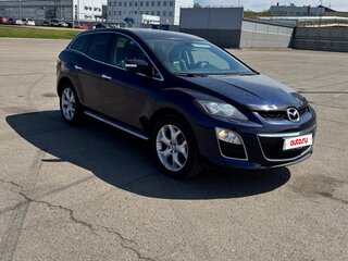 2010 Mazda CX-7 I Рестайлинг, синий, 1300000 рублей, вид 4