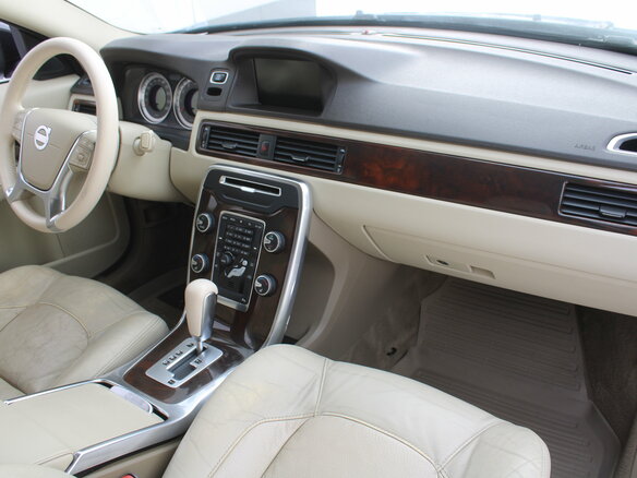 2011 Volvo S80 II Рестайлинг, чёрный - вид 10