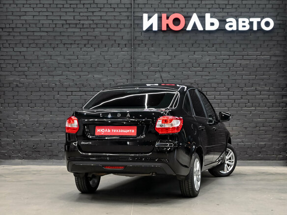 2024 Lada (ВАЗ) Granta I Рестайлинг, чёрный, 840000 рублей - вид 4