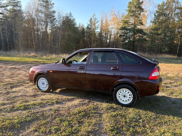 2012 Lada (ВАЗ) Priora I, пурпурный, 379000 рублей - вид 10